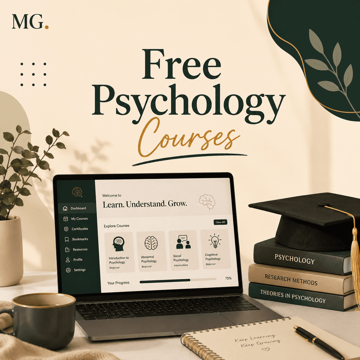 Free Psychology courses (with certificates)
